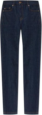 Casablanca Jeans met logo - Dames - Regular Fit Jeans - Blauw - W30 - Katoen - Jeans
