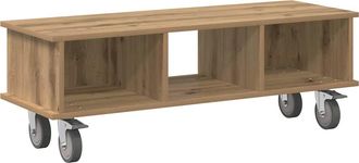 vidaXL Soporte De Tv 100 X 35 X 35 Cm Roble Artisan Vidaxl