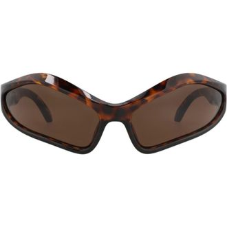 Balenciaga 77mm Cat Eye Sunglasses in Havana Havana Brown at Nordstrom Rack