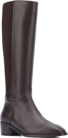 Aquatalia Ricarda Weatherproof Knee High Boot in Brown at Nordstrom, Size 7.5