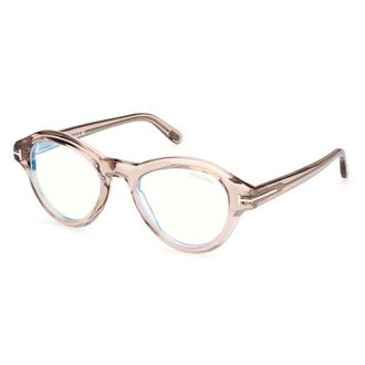 Tom Ford Blue Light Block Geometric Mens Eyeglasses FT5962-B 045 50