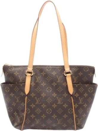 Louis Vuitton Pre-owned Tote Bags, female, Brown, Size: ONE SIZE Pre-owned Monogram Tote Bag