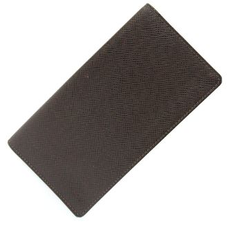Louis Vuitton Grizzly Taiga Leather Long Bill Wallet (Bi-Fold) (Pre-Owned)