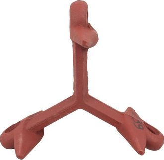 AMA Tridente erpice adattabile Howard in ghisa