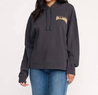 Billabong Keep It Up Hoodie In Black Sands