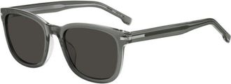 BOSS 1722/G/S Asian Fit CBL/IR Mens Sunglasses Grey Size 54