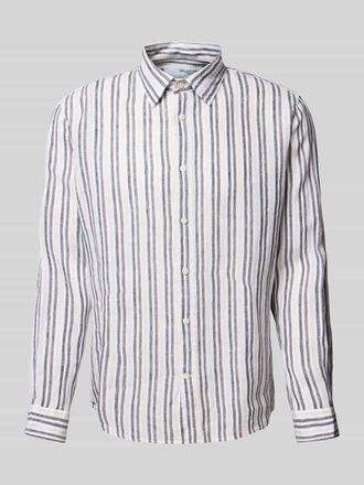 Selected Loose Fit Freizeithemd aus reinem Leinen Modell REGKYLIAN in Offwhite, Gr&ouml;&szlig;e L