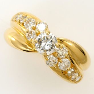 C&A Yellow Gold Yellow Gold (18K) Band Ring (Pre-Owned)