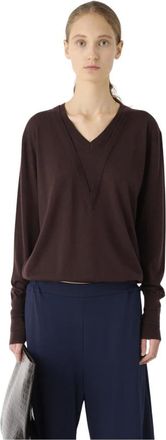 Meimeij Donna, Maglie, Marrone, XS, new