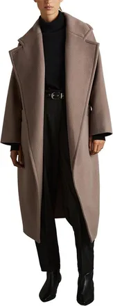 Reiss Petite Bridget Blindseam Wool-Blend Coat