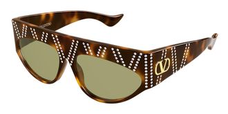 Valentino VG0079S 001 Womens Sunglasses Tortoiseshell Size 61