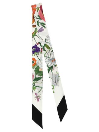 Gucci Multicolor Floral Bandana Scarf