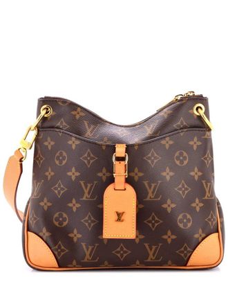 Louis Vuitton Brown Monogram Canvas Odeon Nm Pm (Authentic Pre-Loved)