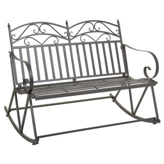 Wanderlust Deco Sof&aacute; de forja 116x45x91 negro