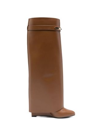 Givenchy Brown Leather Boots