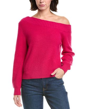 Milly Off-Shoulder Wool Sweater