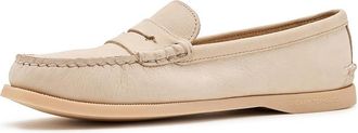 Sperry Top-Sider A/O Loafer Womens Flat Shoes Opal : 8.5 M (B), Leather
