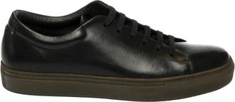 Jerold Wilton Positano Sneaker - Heren - Sneakers - Zwart - 43 EU - Leer - Schoenen
