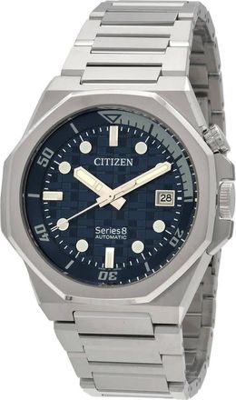 Citizen Series8 890 Automatic Blue Dial Mens Watch NB6060-58L