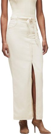 Hudson Hudson Jeans Tie Waist Maxi Skirt