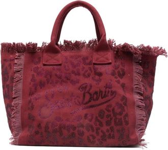 MC2 Saint Barth Tote Bags, female, Brown, Size: ONE SIZE Vanity Shoulder Bag