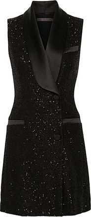 Max Mara Short Dresses, female, Black, Size: S Elegant Dress for Women