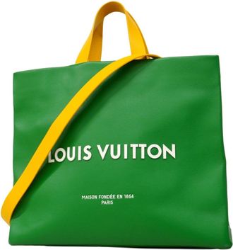 Louis Vuitton Vert Tote Bag (Pre-Owned)