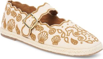 Matisse Footwear Ariana Espadrille Mary Jane Flat in Tan at Nordstrom, Size 10