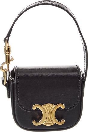 Celine Celine Claude Micro Leather Charm Bag