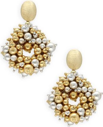 Lott. Gioielli Irregular Stones Drop Oorbellen - Dames - Oorbellen - Veelkleurig - ONE Size - Accessoires