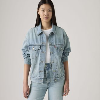 Levi's 90s Trucker Jacket - Womens - XS - Blue