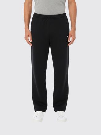 Marine Serre Pantaloni jogging in cotone con logo Marine Serre