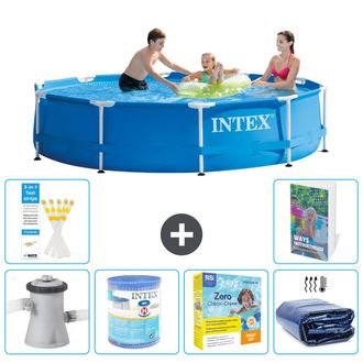 Intex Piscina Con Estructura Redonda - 305x76 Cm - 7-piezas S224
