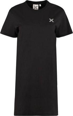 Kenzo Asymmetric Hem T-Shirt Dress - female - Kenzo - Short Dresses - Black - XS - Dresses