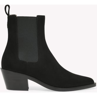Gianvito Rossi Wylie Boots in Black Suede at Nordstrom, Size 39.5