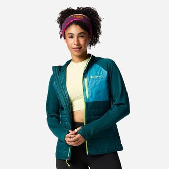 Cotopaxi Womens Acodo Hybrid Insulated Hooded Jacket Green XL