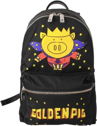 Dolce & Gabbana Pre-owned Backpacks, female, Yellow, Size: ONE SIZE Pre-owned Fabric backpacks