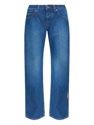 Off-white five-pocket jeans - women - Cotton - 26 - Blue