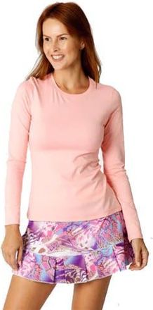 Sofibella UV Colors Womens Long Sleeve Tennis Shirt in Bubble at Nordstrom, Size X-Large