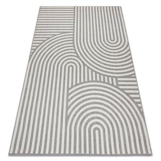 RugsX RugsX Flat Rug in Grey | Size: 200 cm x 290 cm