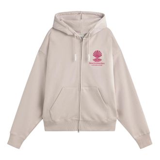 New Amsterdam Surf Association Hoodies & sweatvesten, Heren, Grijs, XL, Katoen, Logo Hoodie Zip-Up
