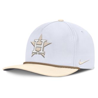 Nike Houston Astros Pro Mens Nike Mens AeroBill MLB Adjustable Hat in White | NB510H38HUS-LZM