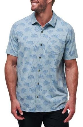 Travis Mathew Rum Ration Stretch Short Sleeve Button-Up Shirt in Arona at Nordstrom Rack, Size Xxx-Large