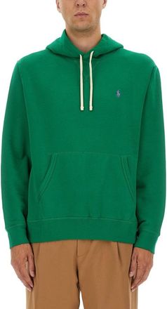 Polo Ralph Lauren Front Kangaroo Pocket Hoodie With Drawstring Hood