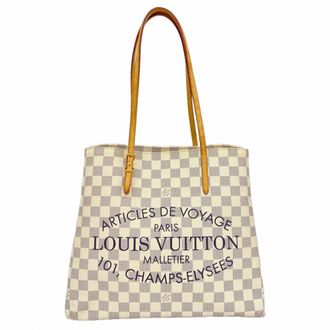 Louis Vuitton White Tote Bag (Pre-Owned)