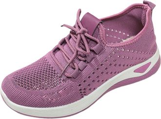 Generic Womens Arch Support Walking Trainers Ladies Wide Fit Slip on Shoes Womens New Sneakers Womens Shoes Soft Sole Lightweight Casual Comfortable Sports Ca