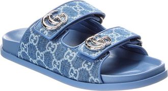 Gucci Gg Denim Sandal