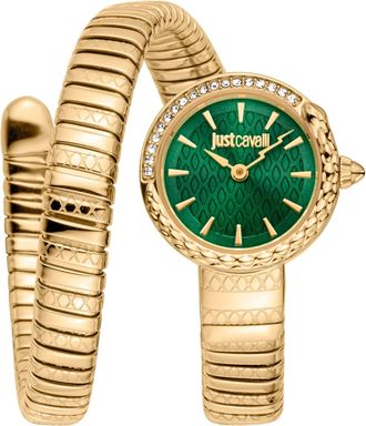 Just Cavalli Womens Cerchio Snake 23mm Watch