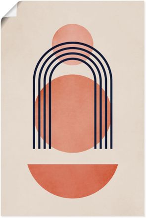 Artland Poster »Geometrica Nr. 7« Muster 1 Stk. tlg. als Alubild, Leinwandbild, Poster, Wandaufkleber in verschied. Grössen