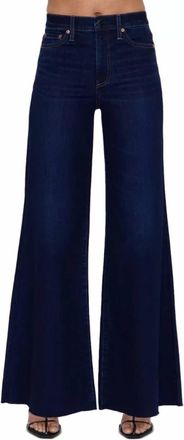 Pistola Denim Womenss Izzy Mid Rise Wide Leg Jeans In Tristesse